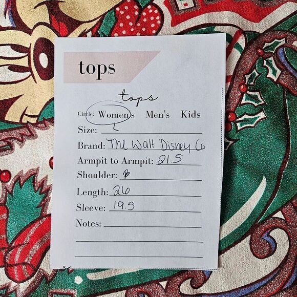 Vintage The Walt Disney Mickey Mouse Sweatshirt. Red L#023 - Picture 4 of 14